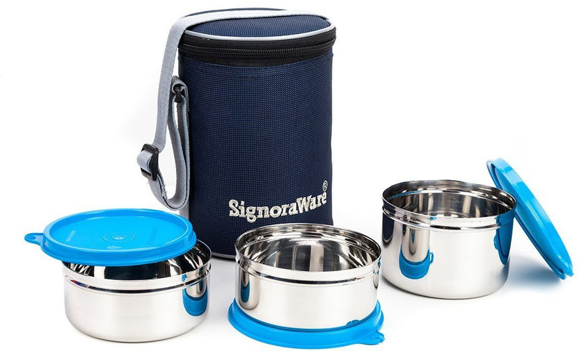 Signoraware Executive Steel Lunch Box