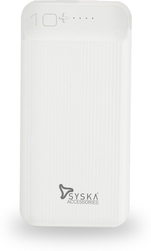Syska 10000mAh Slim Power Bank