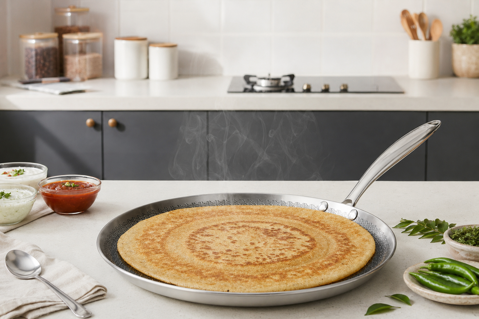 Vinod Platinum Triply Non-Stick Tawa