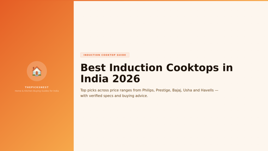 Best induction cooktops India 2026 buying guide comparison